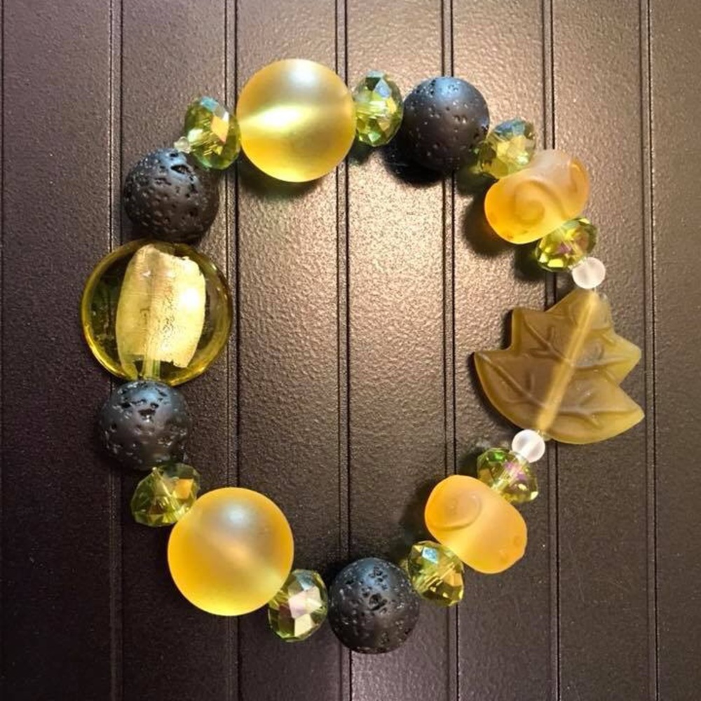Diffuser bracelet, autumn series